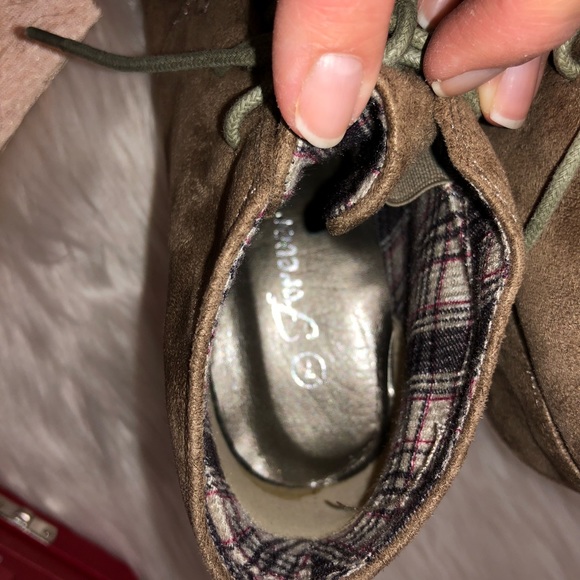 Women’s Wedge Ankle Booties FOREVER Shoes - Picture 10 of 10